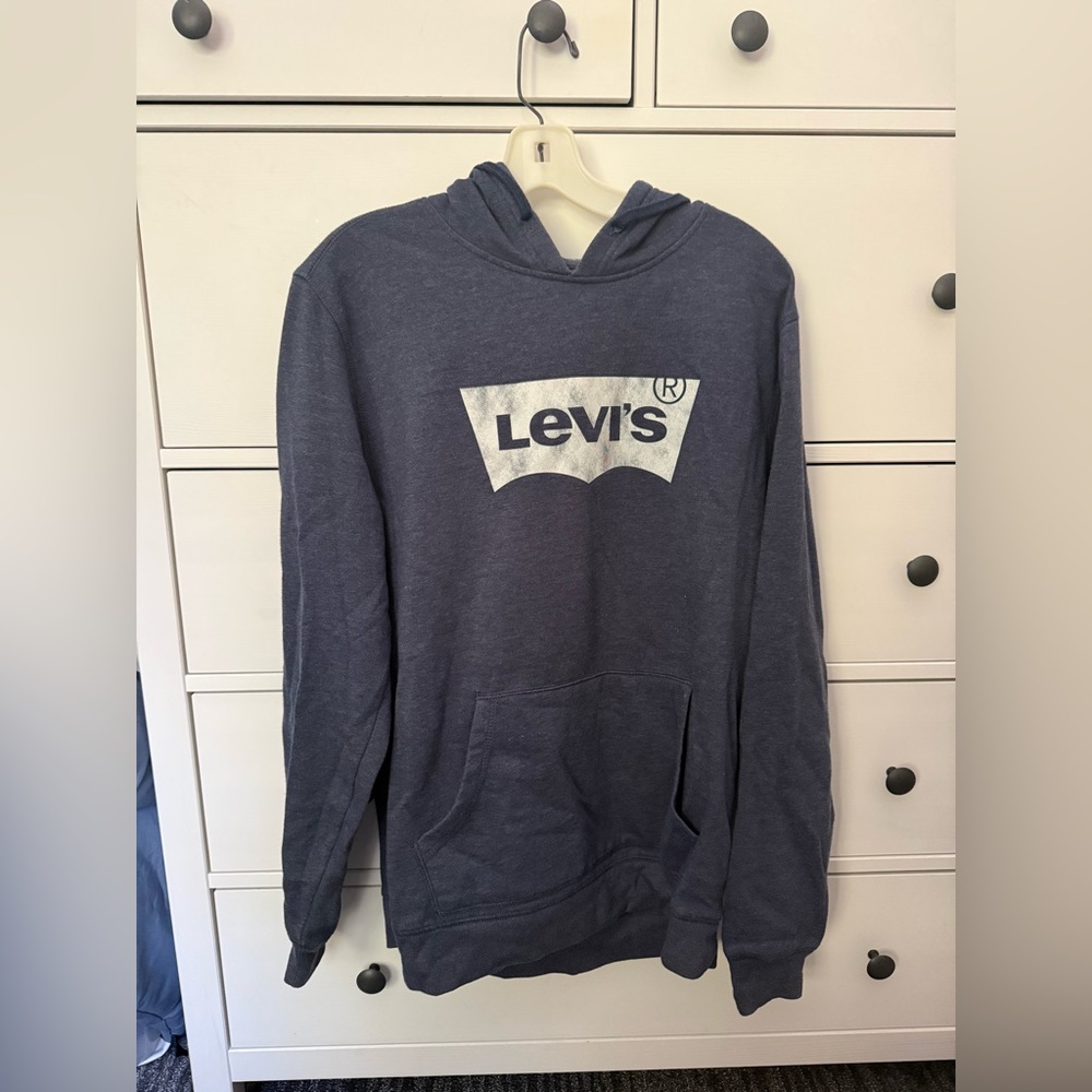 Levi's Men's Navy Hoodie